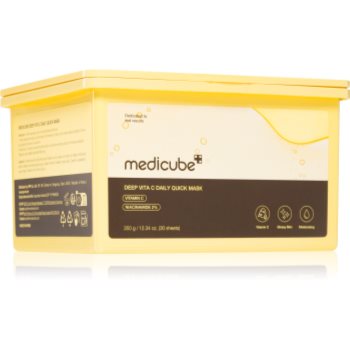 medicube Deep Vita C Daily Quick Mask mască textilă hidratantă pentru uniformizarea nuantei tenului - imagine 2